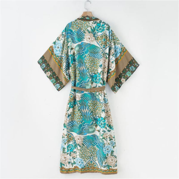 Kimono bohème chic ete
