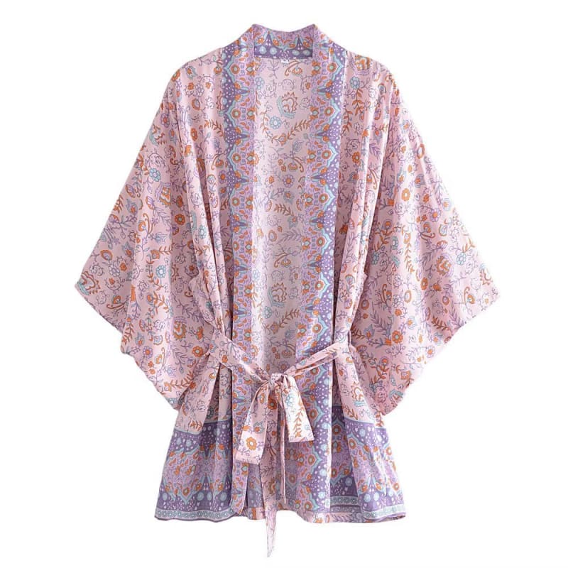 Kimono court bohème