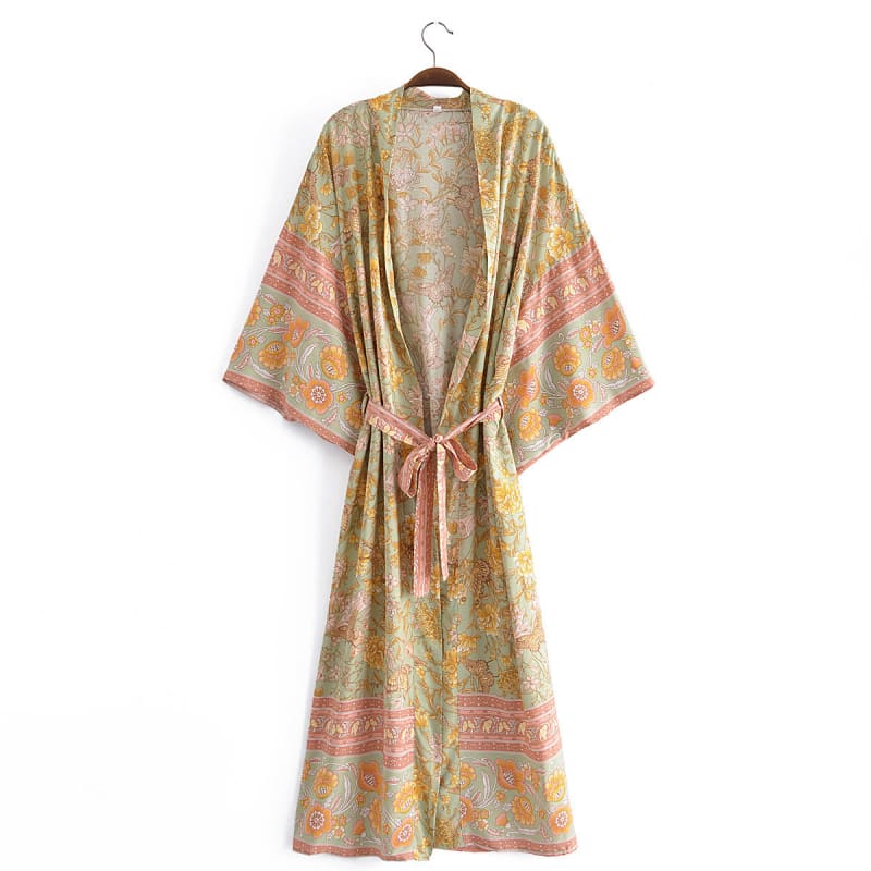 look bohème kimono
