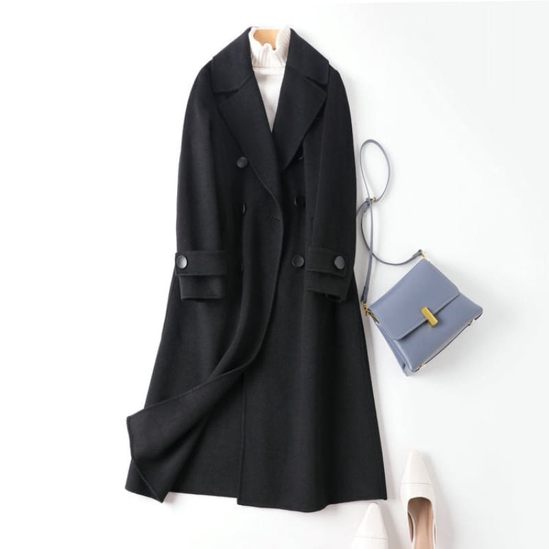 manteau noir femme taille 50