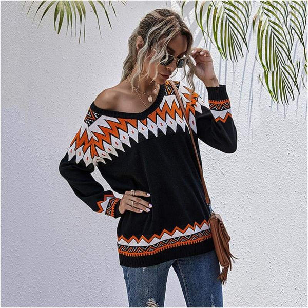 Pull femme chic et original blanc – Chic and Bohemian